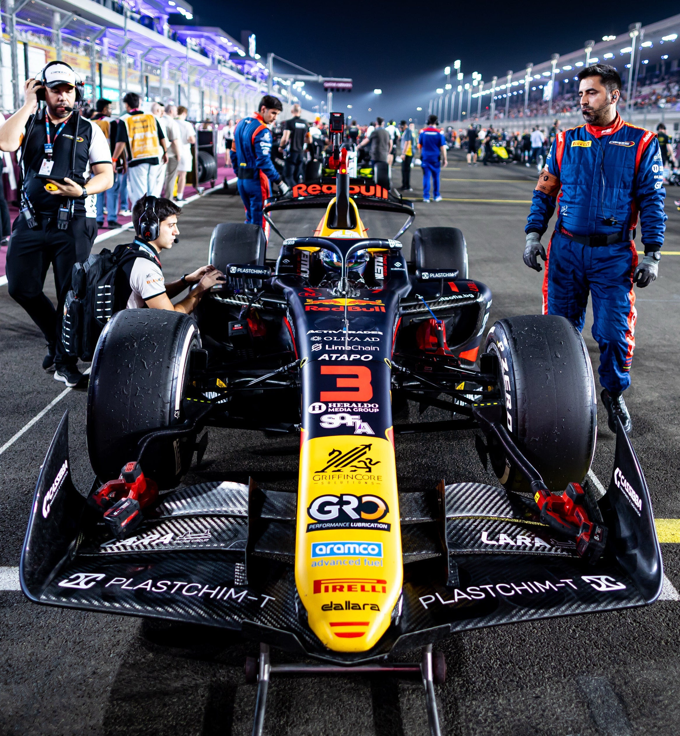Weekend Recap: Points and Strong Pace for Nikola Tsolov on His Formula 2 Debut in Qatar