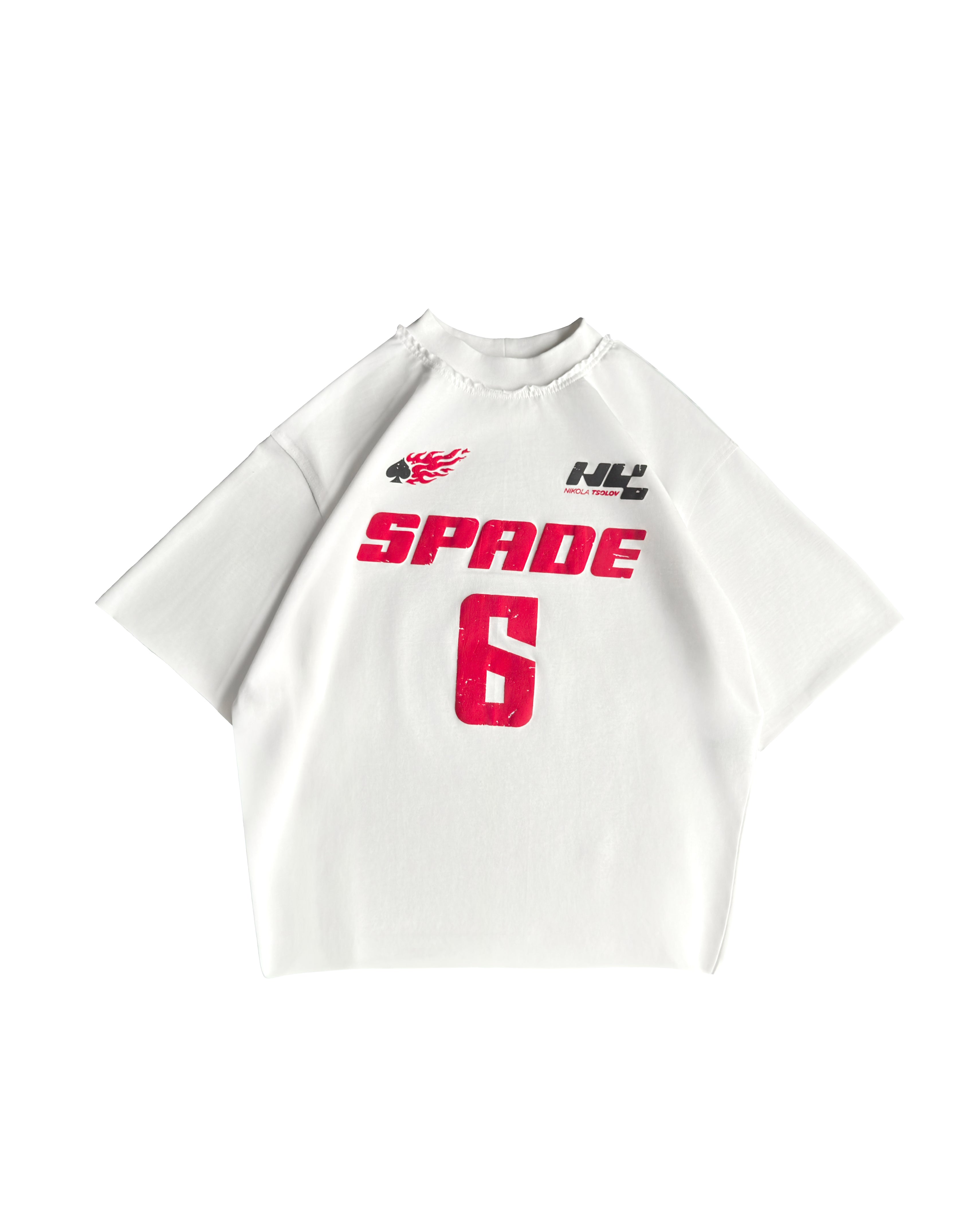 SPADE 6 Tee White (Limited)