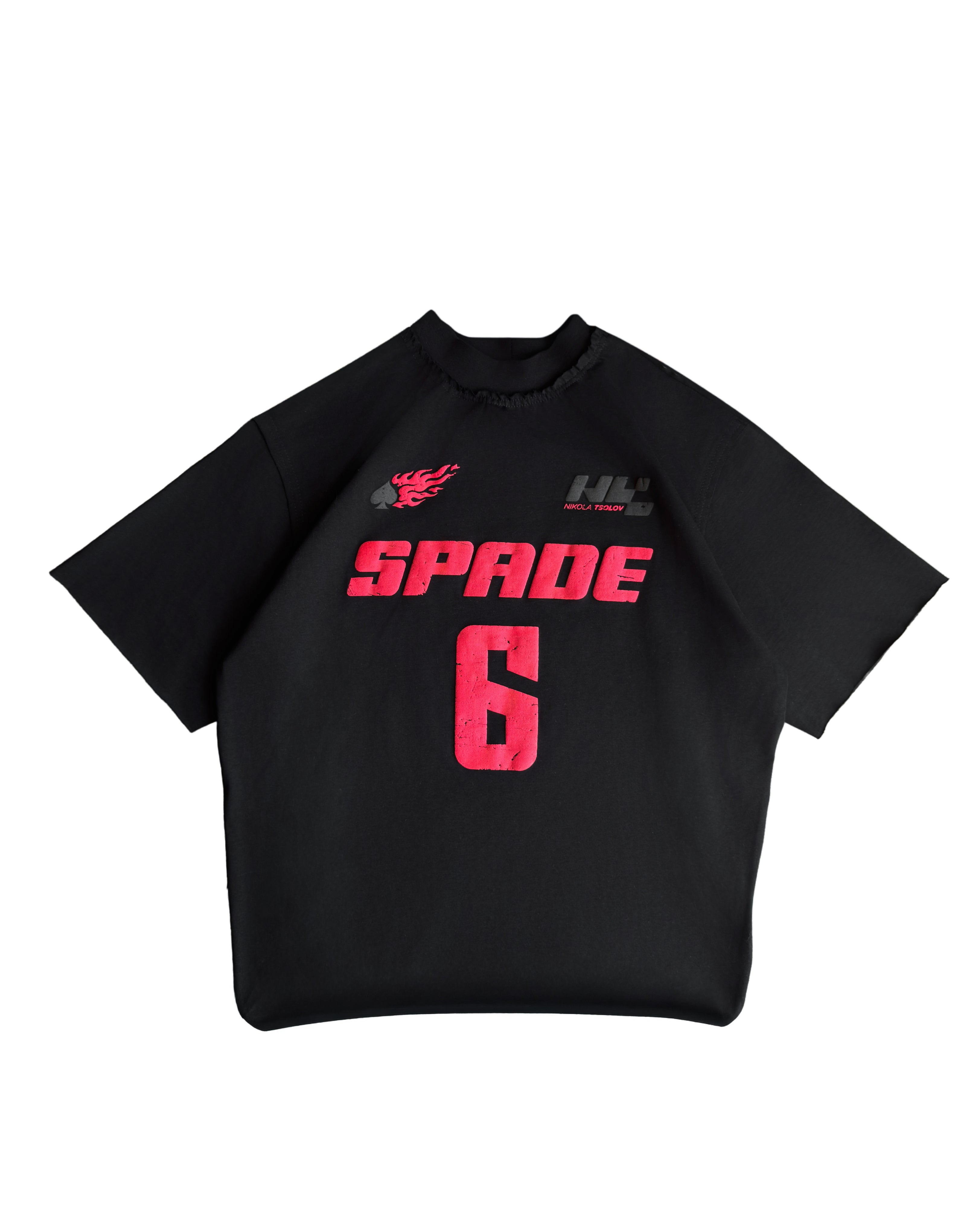 SPADE 6 Tee Black (Limited)
