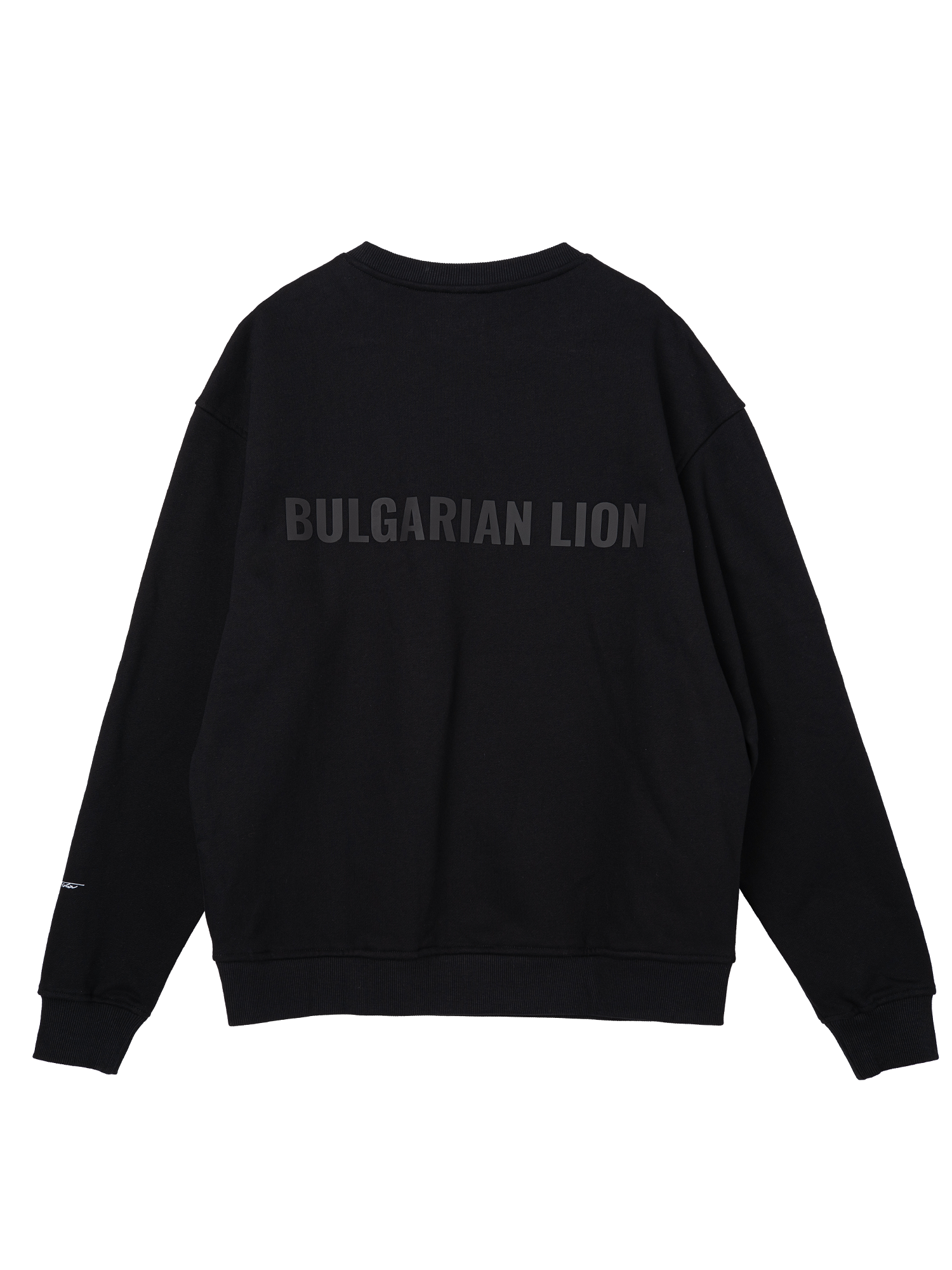 Bulgarian Lion - Signature Пуловер Черен (Лимитиран)