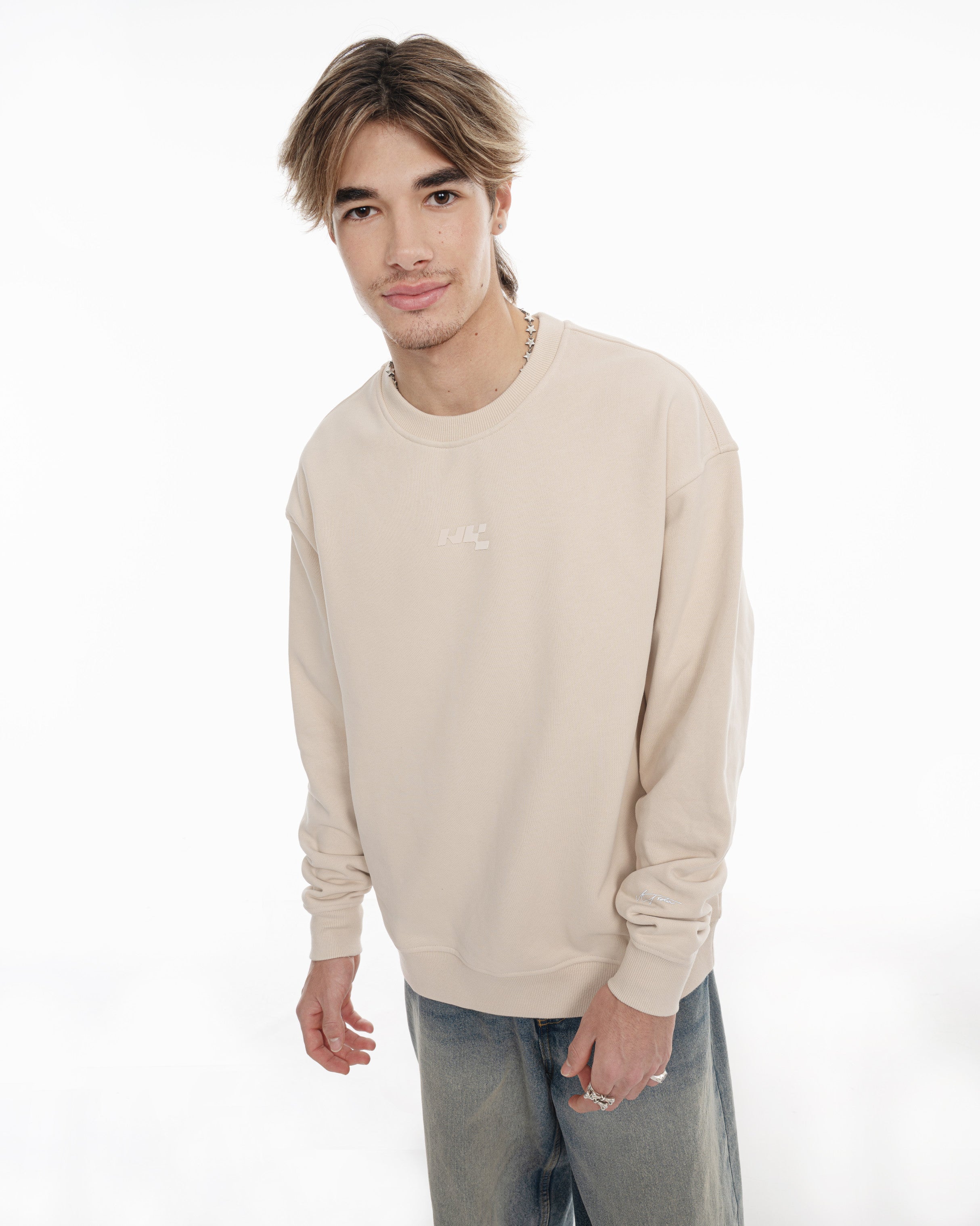 Bulgarian Lion - Signature Пуловер Екрю (Лимитиран)