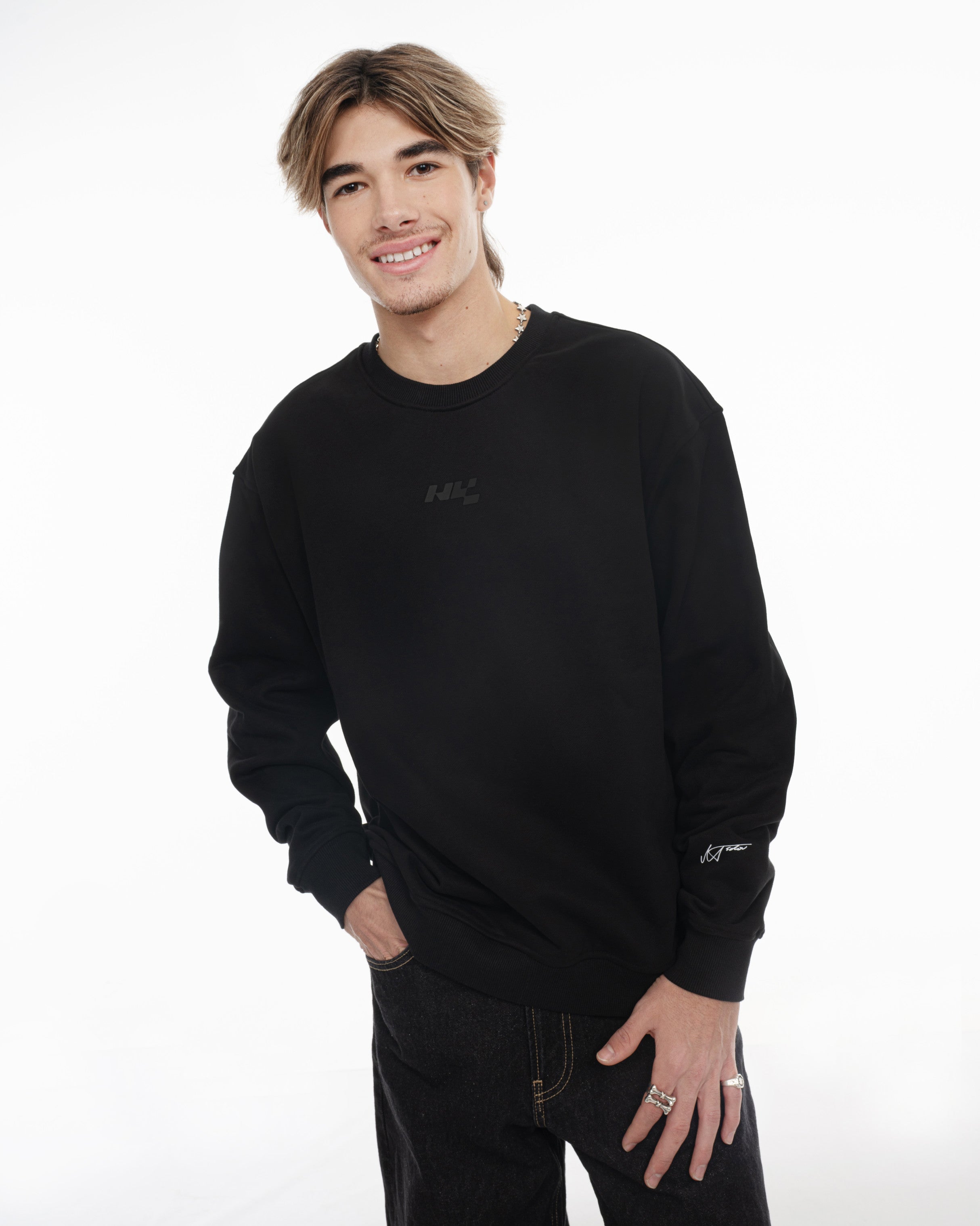 Bulgarian Lion - Signature Пуловер Черен (Лимитиран)